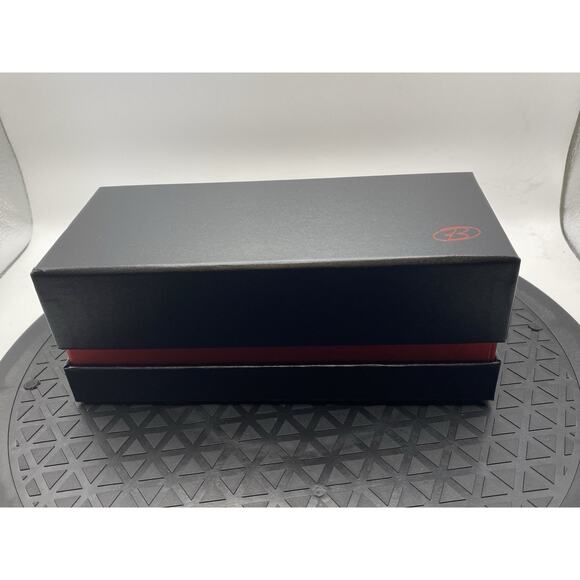 NEW BNUS Bill Benton Matte Black Polarized Sunglasses Brown HD Lenses Italy Gold - Picture 16 of 16